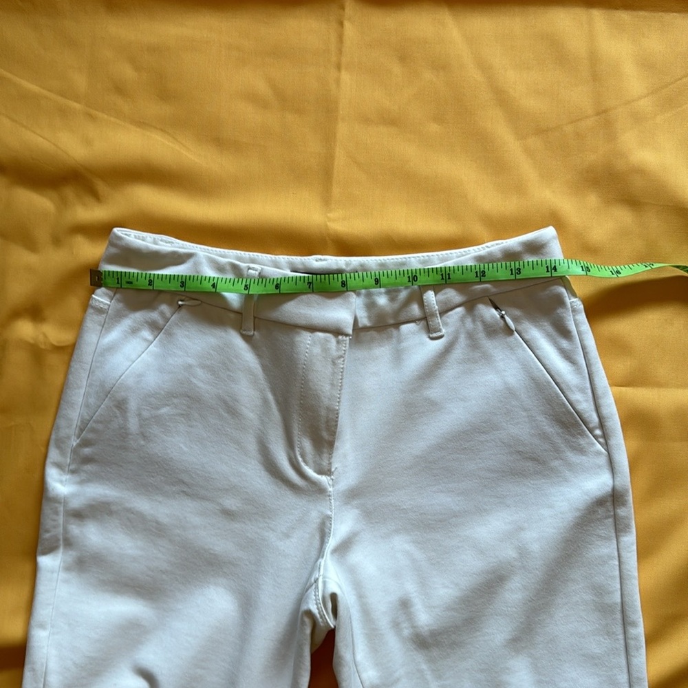 White House, black market, eggshell color leggings - Picture 3 of 7